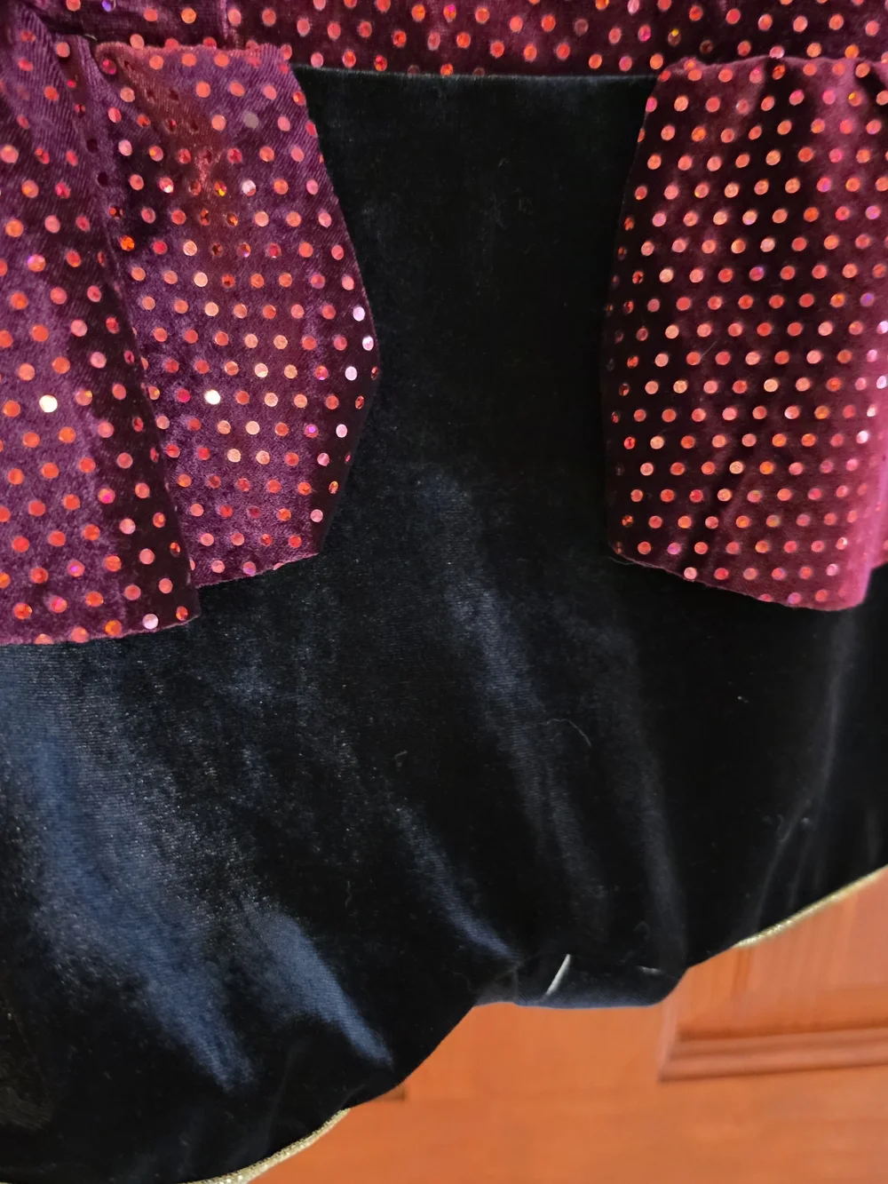 Curtain Call bellhop-style jazz dance costume